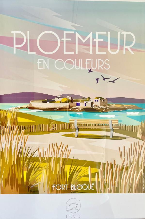 Le Phare Ouest - 80 M De La Mer - Vue Ocean Sur Le Balcon - Entierement Renove - Internet Haut Debit - Nouveau Ploemeur Exteriér fotografie